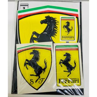 フェラーリ(Ferrari)の新品未開封　フェラーリステッカーセット(ミニカー)