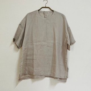 ムジルシリョウヒン(MUJI (無印良品))のMUJI  フレンチリネン半袖ブラウス(シャツ/ブラウス(半袖/袖なし))