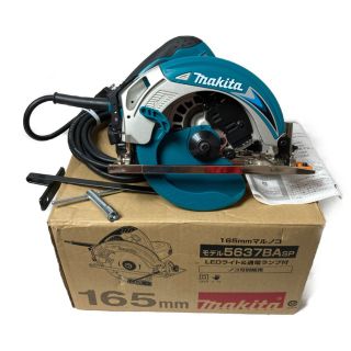 マキタ(Makita)の＊＊MAKITA マキタ 165mm コード式丸のこ 5637BASP ブルー(その他)