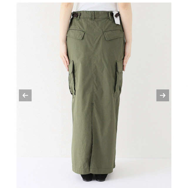 L'Appartement DEUXIEME CLASSE(アパルトモンドゥーズィエムクラス)のアパルトモン  CIOTA  Cargo Maxi Skirt  38 レディースのスカート(ロングスカート)の商品写真