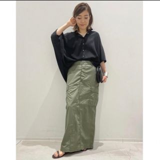 アパルトモンドゥーズィエムクラス(L'Appartement DEUXIEME CLASSE)のアパルトモン  CIOTA  Cargo Maxi Skirt  38(ロングスカート)