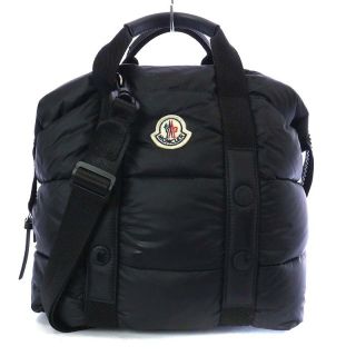 モンクレール(MONCLER)のモンクレール マルヌ ハンドバッグ ショルダーバッグ 2way 斜め掛け 黒(ハンドバッグ)