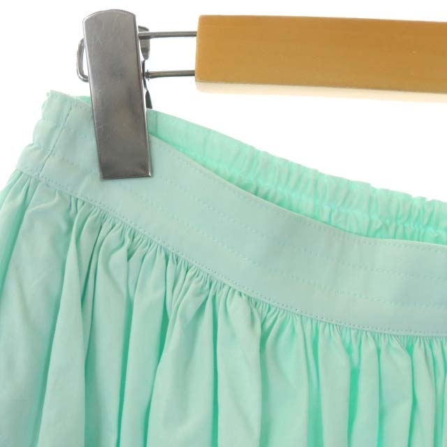Drawer(ドゥロワー)のドゥロワー Drawer ウェストコードギャザースカート ロング 36 ミント レディースのスカート(ロングスカート)の商品写真