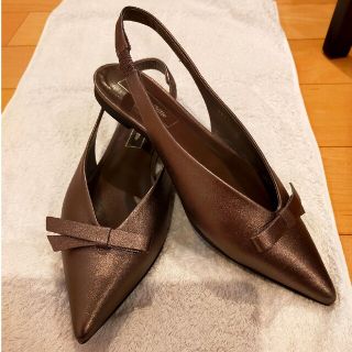 オデットエオディール(Odette e Odile)のバックストラップパンプス　23.5cm(ハイヒール/パンプス)