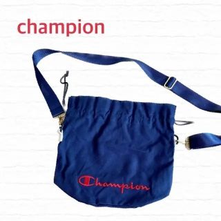 チャンピオン(Champion)の【8日出品の日セール】championチャンピオン　巾着型ショルダーバッグ(ショルダーバッグ)