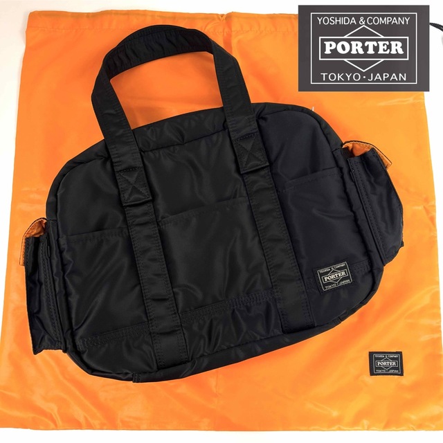 PORTER 現行品モデル　TANKER BOSTON BAG S ブラック