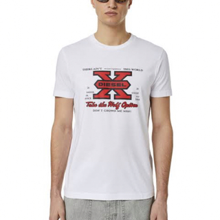 ディーゼル(DIESEL)の新品未使用！　ディーゼル　DIESEL Tシャツ　ホワイトXXS(Tシャツ/カットソー(半袖/袖なし))