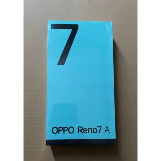 オッポ(OPPO)のOPPO Reno7 A スターリーブラック ワイモバイル版(スマートフォン本体)