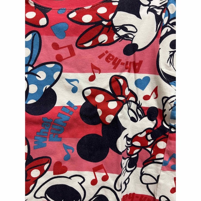 Disney(ディズニー)の☆最終値下げ☆東京ディズニーリゾート　ミニーちゃん半袖Tシャツ キッズ/ベビー/マタニティのキッズ服女の子用(90cm~)(Tシャツ/カットソー)の商品写真