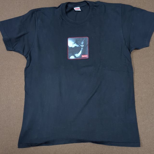 黒L Supreme 2021AW Shadow Tee S/S