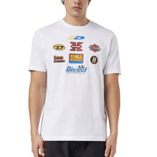 ディーゼル(DIESEL)の新品未使用！　ディーゼル　DIESEL Tシャツ　ホワイトXXS(Tシャツ/カットソー(半袖/袖なし))