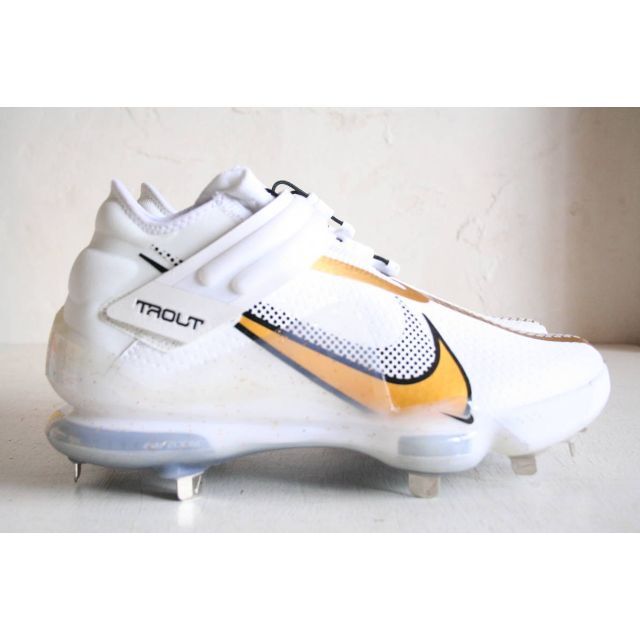 NIKE - 26.5cm ナイキ フォース ズーム トラウト 7 ホワイト ゴールド