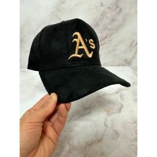 ニューエラー(NEW ERA)のNewera 9forty オークランドアスレチックス スウェードレザーキャップ(キャップ)