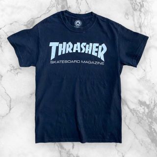 S133 古着 THRASHER スラッシャー　スケボー　スペードタグ Tシャツ(Tシャツ/カットソー(半袖/袖なし))