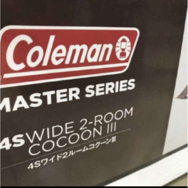 Coleman - 【新品送料込み】コールマン 4Sワイド2ルームコクーン3の