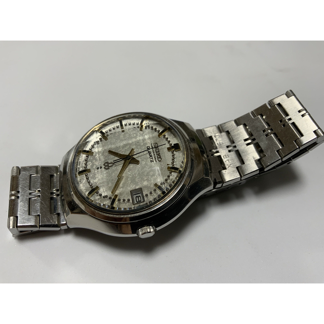 【希少】SEIKO Quartz 38クォーツ　カットガラス　3802-7060