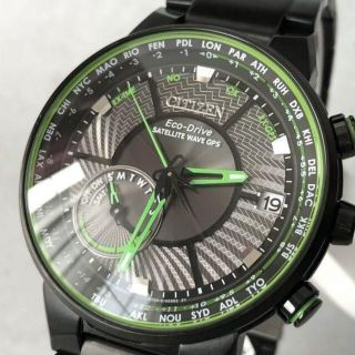 シチズン(CITIZEN)の新品 シチズン 衛星電波ソーラー エコドライブ CITIZEN メンズ腕時計(腕時計(デジタル))