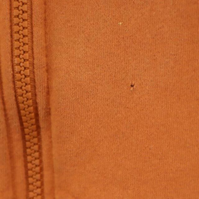 ノースフェイス アウトドア ジップパーカー XXL ブラウン系 THE NORTH FACE ロゴ刺繍 裏起毛 メンズ 【中古】 【230510】
