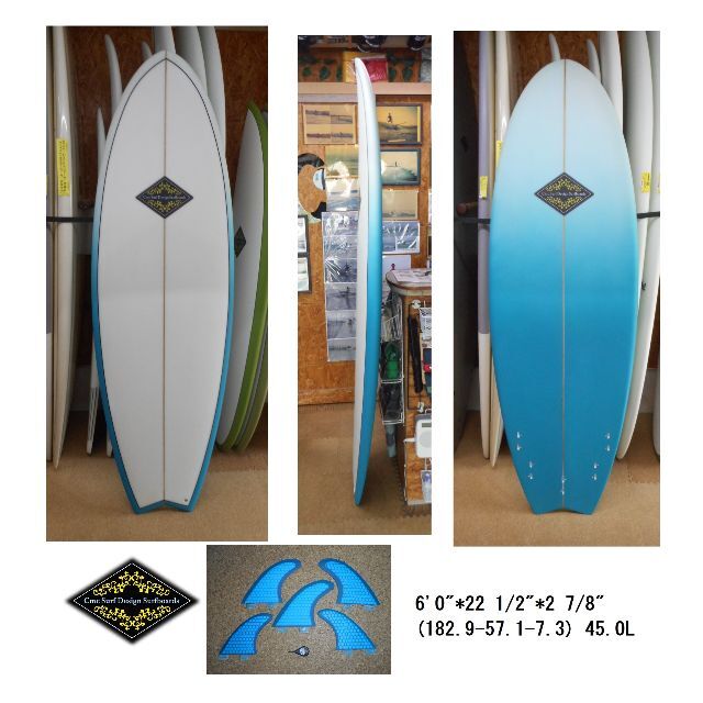 2023’　CMC SURF ORIGINAL SURFBOARDS 6'0