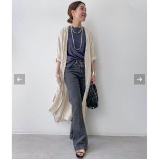 アパルトモンドゥーズィエムクラス(L'Appartement DEUXIEME CLASSE)の【Maison De Vacances/メゾンドバカンス】LINEN GAWN(その他)