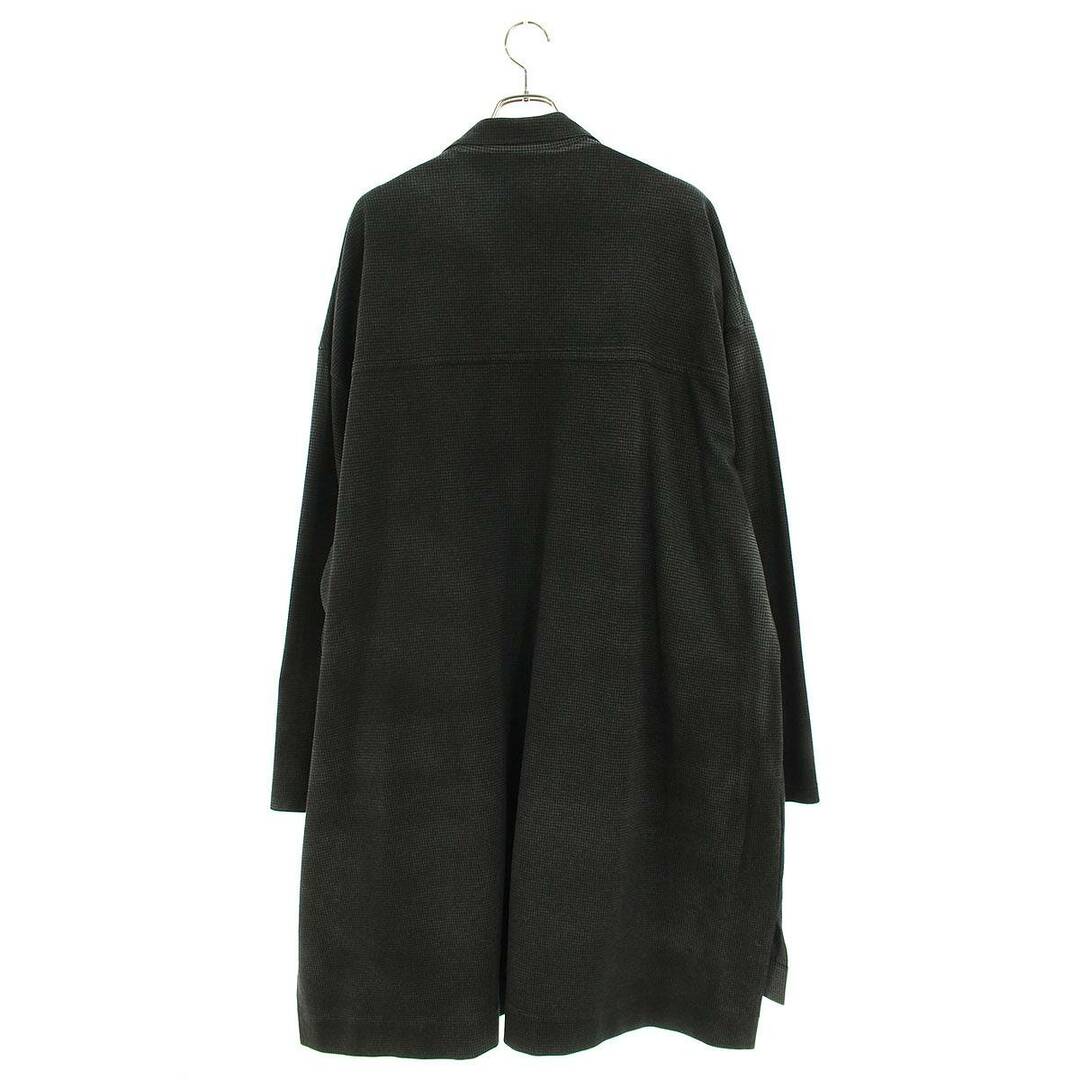 Yohji Yamamoto POUR HOMME(ヨウジヤマモトプールオム)のヨウジヤマモトプールオム チェック柄ロングシャツコート  メンズ メンズのジャケット/アウター(その他)の商品写真