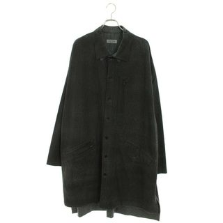 ヨウジヤマモトプールオム(Yohji Yamamoto POUR HOMME)のヨウジヤマモトプールオム チェック柄ロングシャツコート  メンズ(その他)