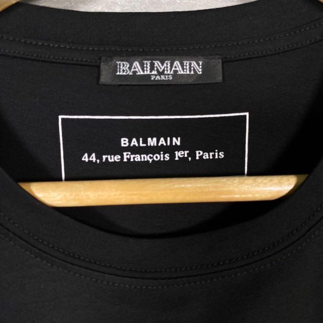 『BALMAIN』バルマン (L) ロゴプリントTシャツ 4