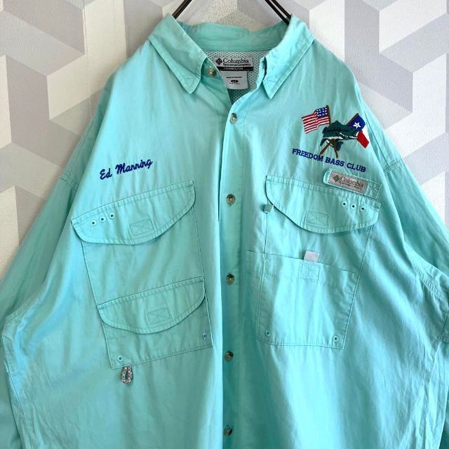 Columbia - 【コロンビア PFG】2way サイズL フィッシングシャツ 半袖