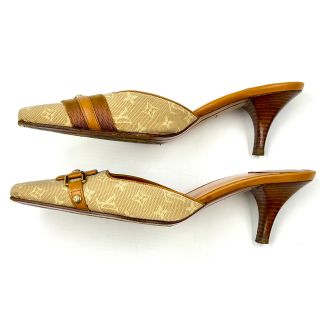 LOUIS VUITTON - 【買取店購入】ルイヴィトン モノグラム ミュール