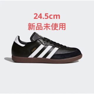 アディダス(adidas)のadidas SAMBA LEATHER サンバ レザー 24.5 在原みゆ紀(スニーカー)