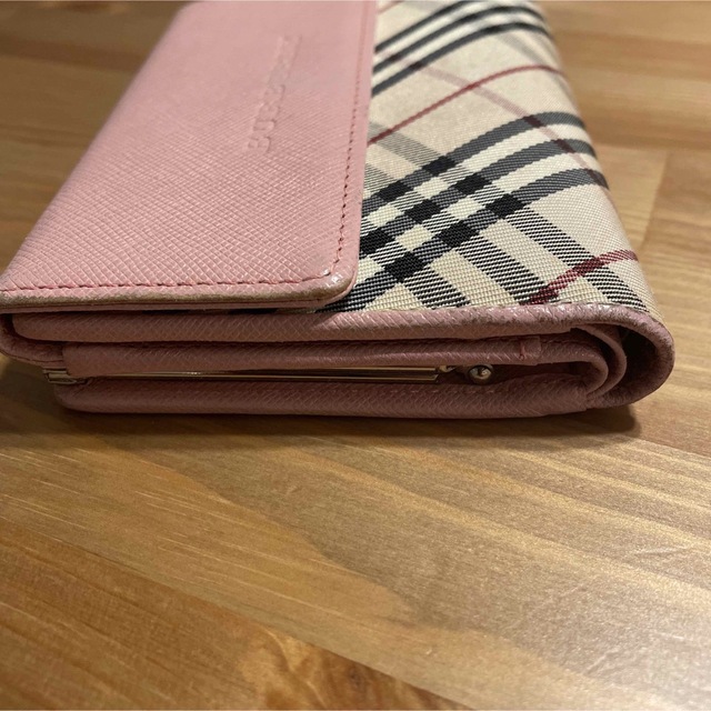 BURBERRY - バーバリー ピンク 折り 財布 チェックの通販 by BURBERRY - バーバリー ピンク 折り 財布 チェックの通販 by
