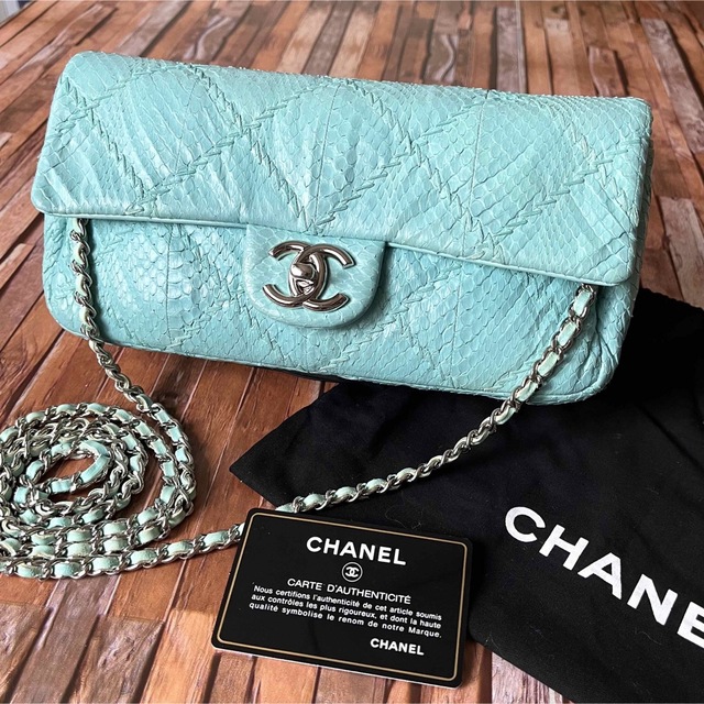 美品CHANEL☆カンボンライン　ボーリングバッグ☆正規品　CHANEL保存袋付