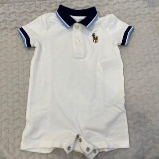 ラルフローレン(Ralph Lauren)のほぼ未使用　定価6000円　ラルフローレン　ロンパース　ポロシャツ(ロンパース)