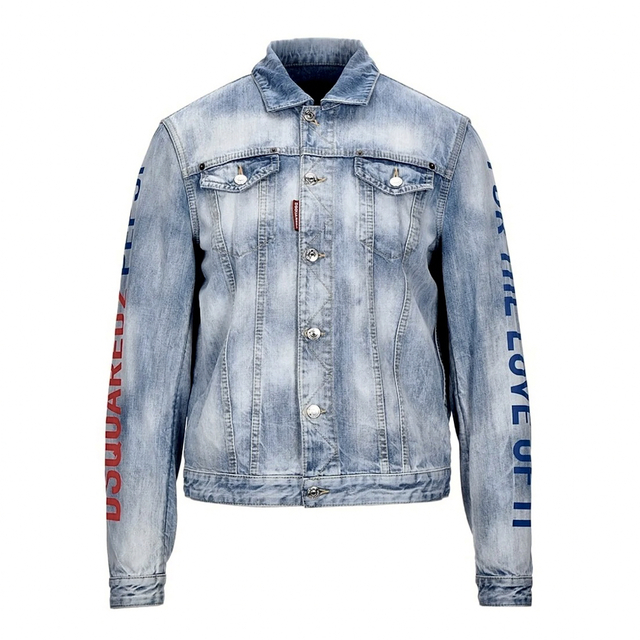 DSQUARED2 - 【美品】DSQUARED2 ☆PEPSI ブリーチデニムジャケット 46