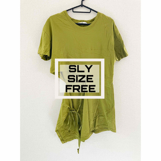 スライ(SLY)の【SLY】腹だしワンピーストップス(Tシャツ(半袖/袖なし))