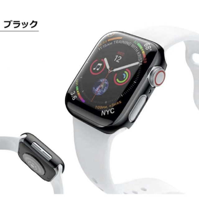 Apple Watch カバー　ブラック　40mm ハードケース スマホ/家電/カメラのスマホアクセサリー(モバイルケース/カバー)の商品写真