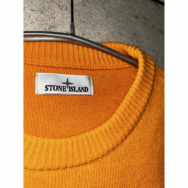 STONE ISLAND - STONE ISLAND 22FW ミドルゲージウールニット セーター