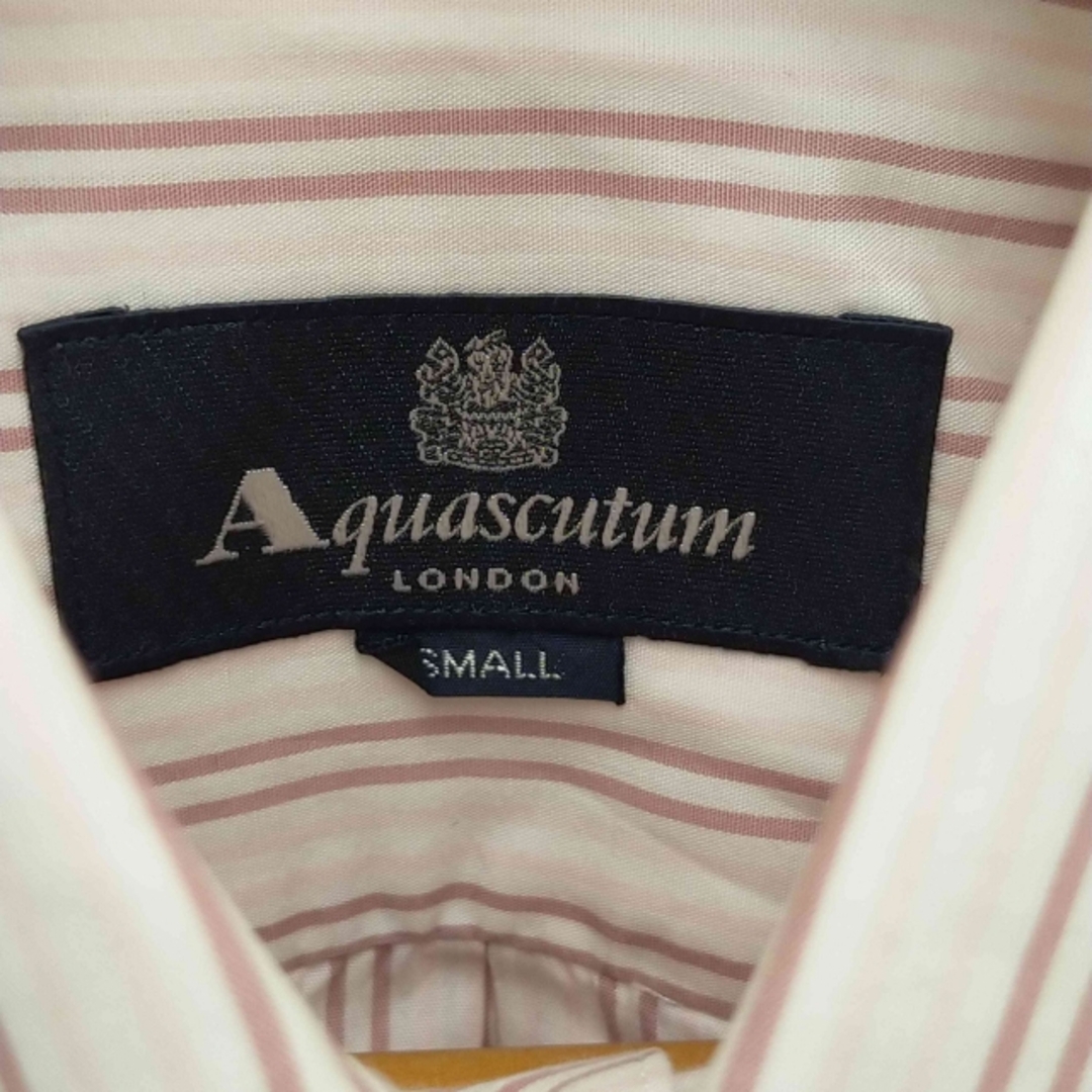 AQUA SCUTUM(アクアスキュータム)のAQUASCUTUM(アクアスキュータム) ストライプ柄ボタンダウンシャツ メンズのトップス(その他)の商品写真