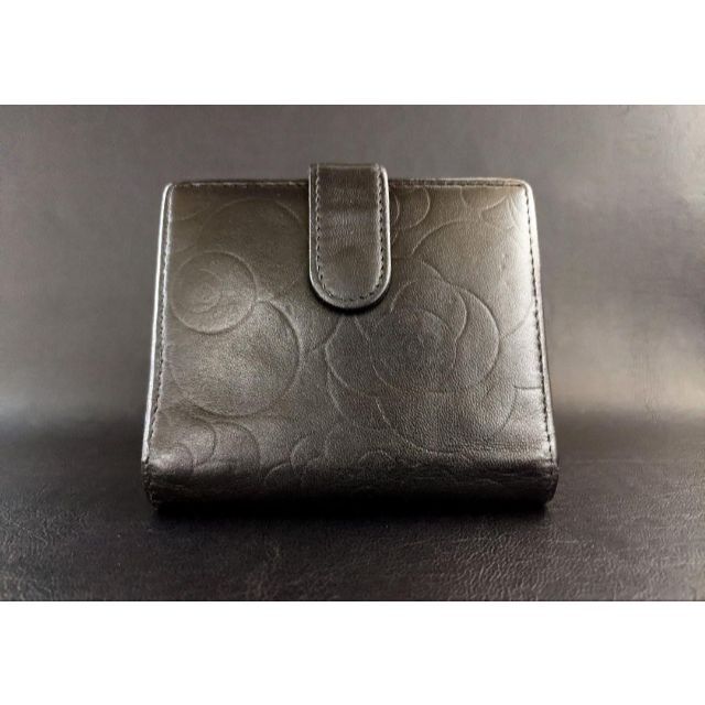 CHANEL - 【超美品】シャネル財布 折財布 二折財布 カメリア