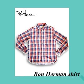 ロンハーマン(Ron Herman)のRon Herman ロンハーマンshirtチェックシャツ size M (シャツ)