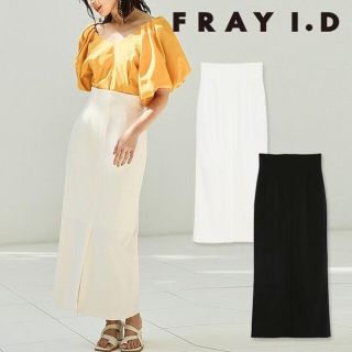 フレイアイディー(FRAY I.D)のFRAYI.Dスリットタイトスカート(ロングスカート)