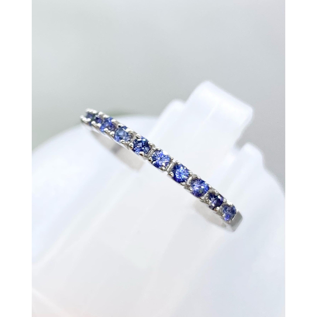 【新品】ベニトアイト 計0.24ct Pt950 リング