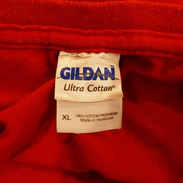 GILDAN(ギルタン)のGILDAN　Tシャツ georgia レッド メンズのトップス(Tシャツ/カットソー(半袖/袖なし))の商品写真