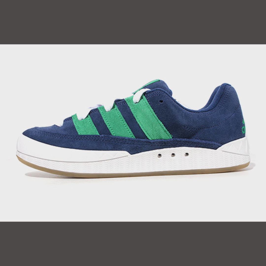 39NavyGreen27cm Bodega × BEAMS × adidas ADIMATIC