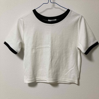 ウィゴー(WEGO)のショート丈トップス【WEGO】(Tシャツ(半袖/袖なし))