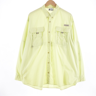 コロンビア Columbia PFG 長袖 ボタンダウン フィッシングシャツ メンズXL /eaa335563