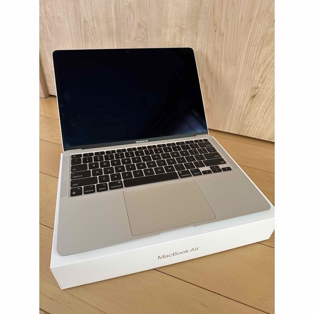 Apple - MacBook Air M1 16GB 256GB USキーボード シルバーの通販 by 