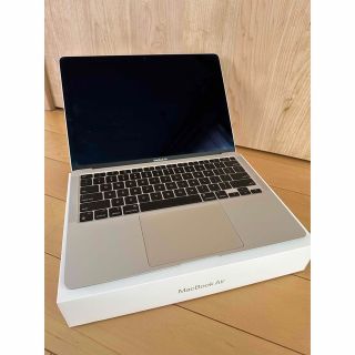 アップル(Apple)のMacBook Air M1 16GB 256GB USキーボード　シルバー(ノートPC)