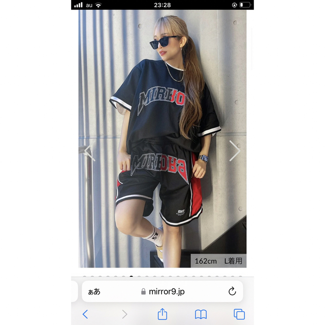 ミラーナイン 半袖 Tシャツ メッシュ 2