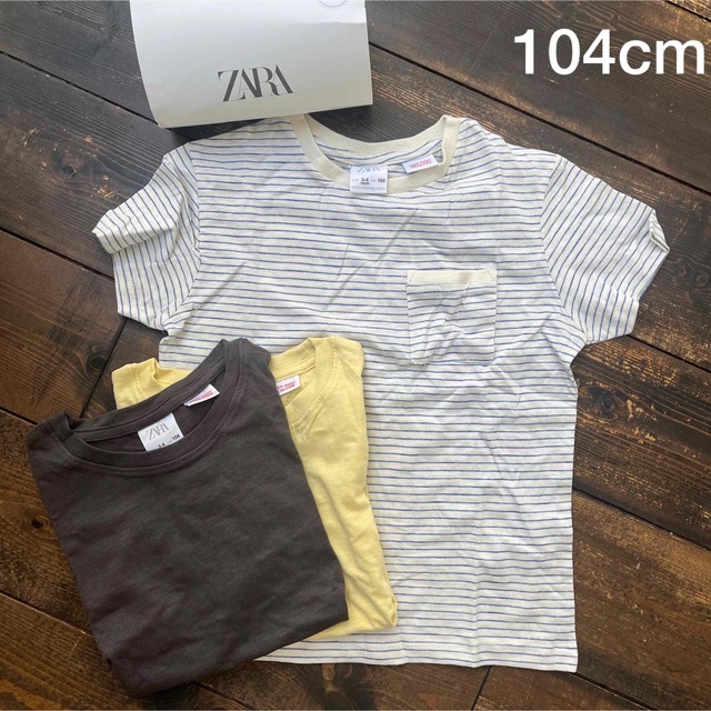 ZARA KIDS - 新品未使用 zara Tシャツ 3枚セット 104cmの通販 by KHA31|ザラキッズならラクマ